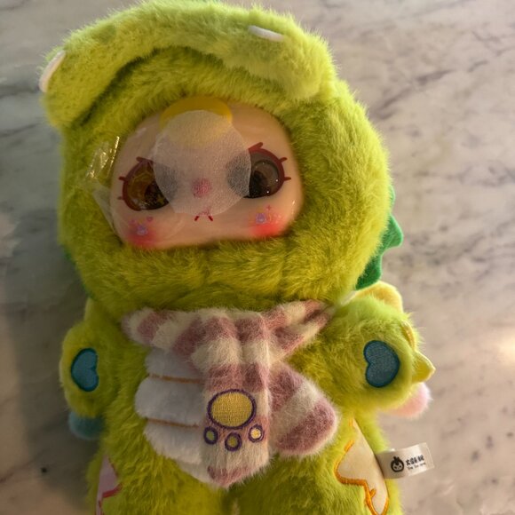 Cureplaneta 400% Baby Three Green dragon  with liquid eyes - Picture 12 of 14